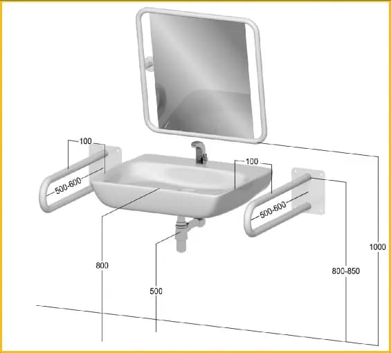 Na jakiej wysokości umywalka dla niepełnosprawnych? Oto kluczowe informacje