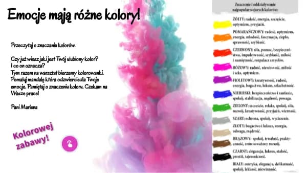 Jak wytłumaczyć niewidomemu kolor, by poczuł jego emocje?